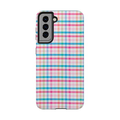 Checked Pattern Phone Case