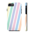 Pretty Pastel Lines Phone Case (Apple & Android)