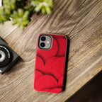 Big Red Felt Hearts Phone Case (Apple & Android)