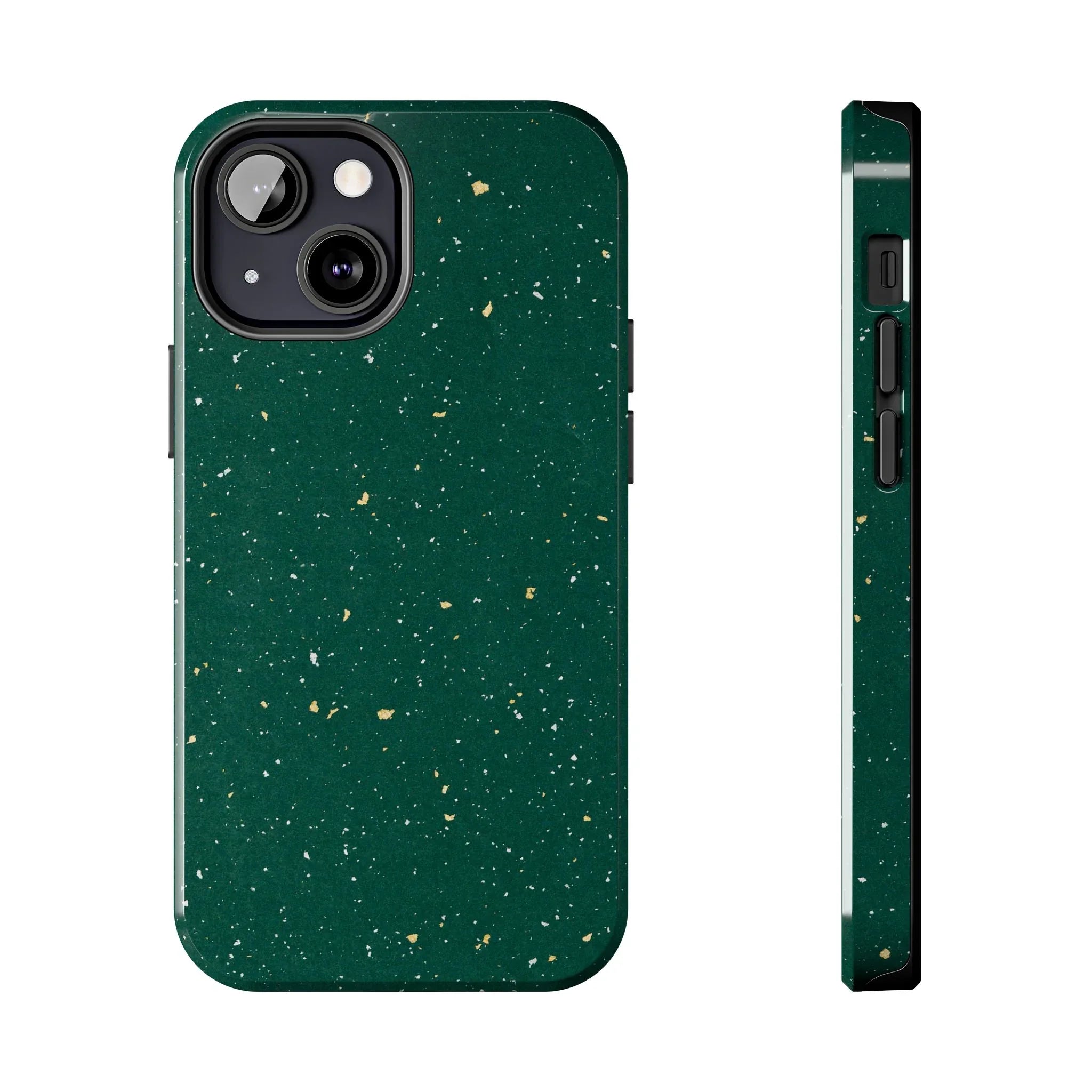 Emerald Gold Flecked Phone Case (Apple & Android) - Pink Sweetheart