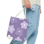 Pretty Purple Flowers Tote Bag