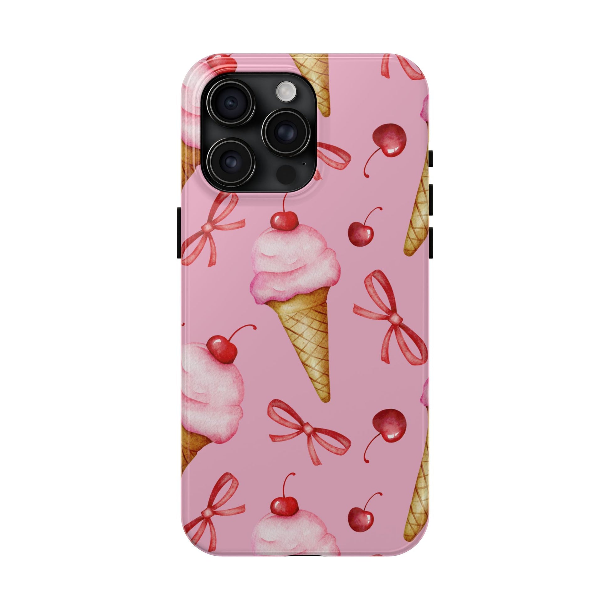 Cherry on Top Ice Cream Phone Case (Apple & Android)