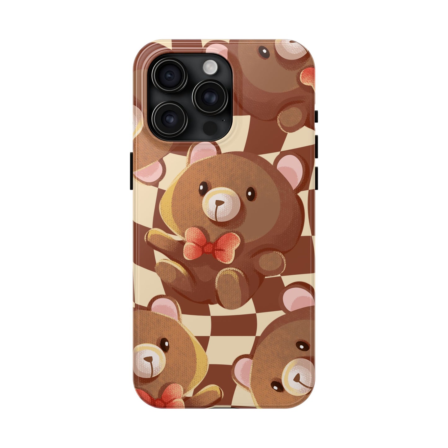 Retro Brown Bear Phone Case