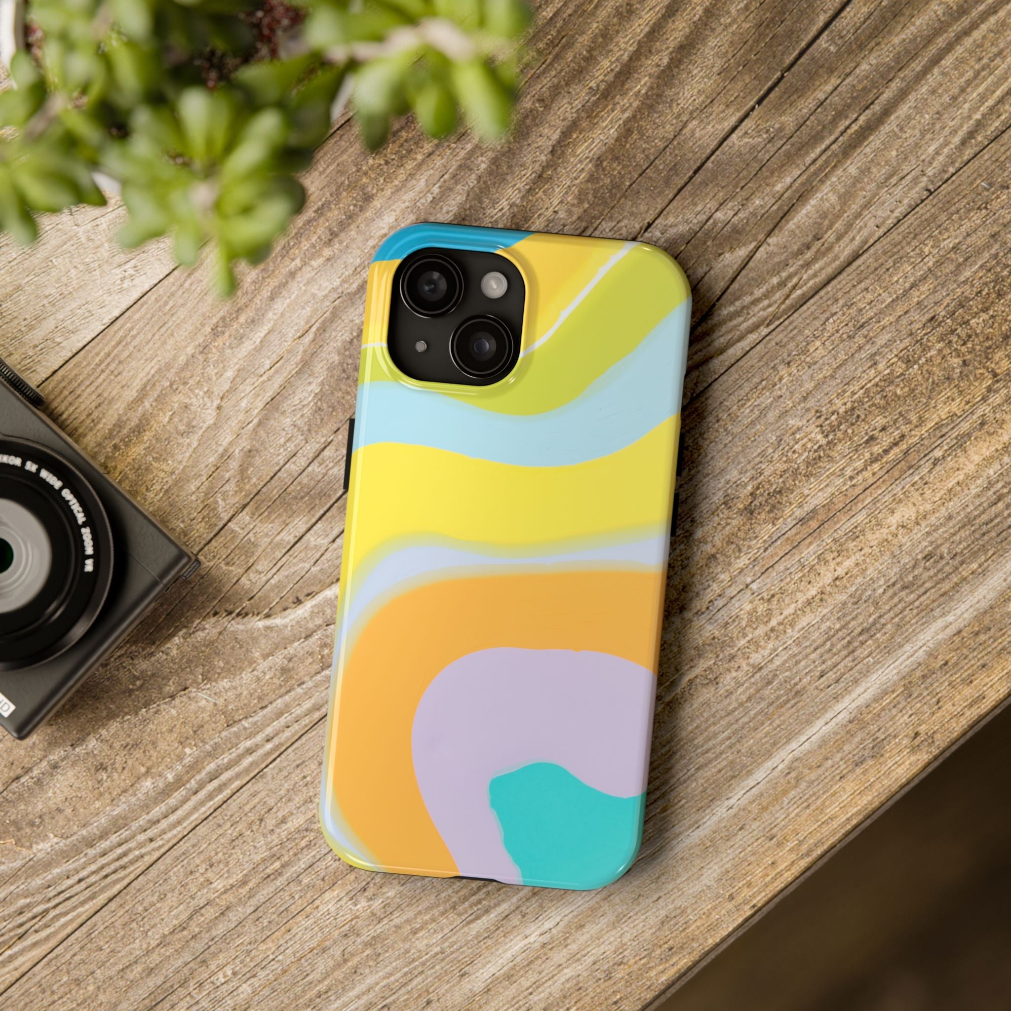 Colorful Pastel Marble Pattern Phone Case (Apple & Android)