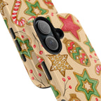 Xmas Holiday Cheer Phone Case (Apple & Android) - Pink Sweetheart