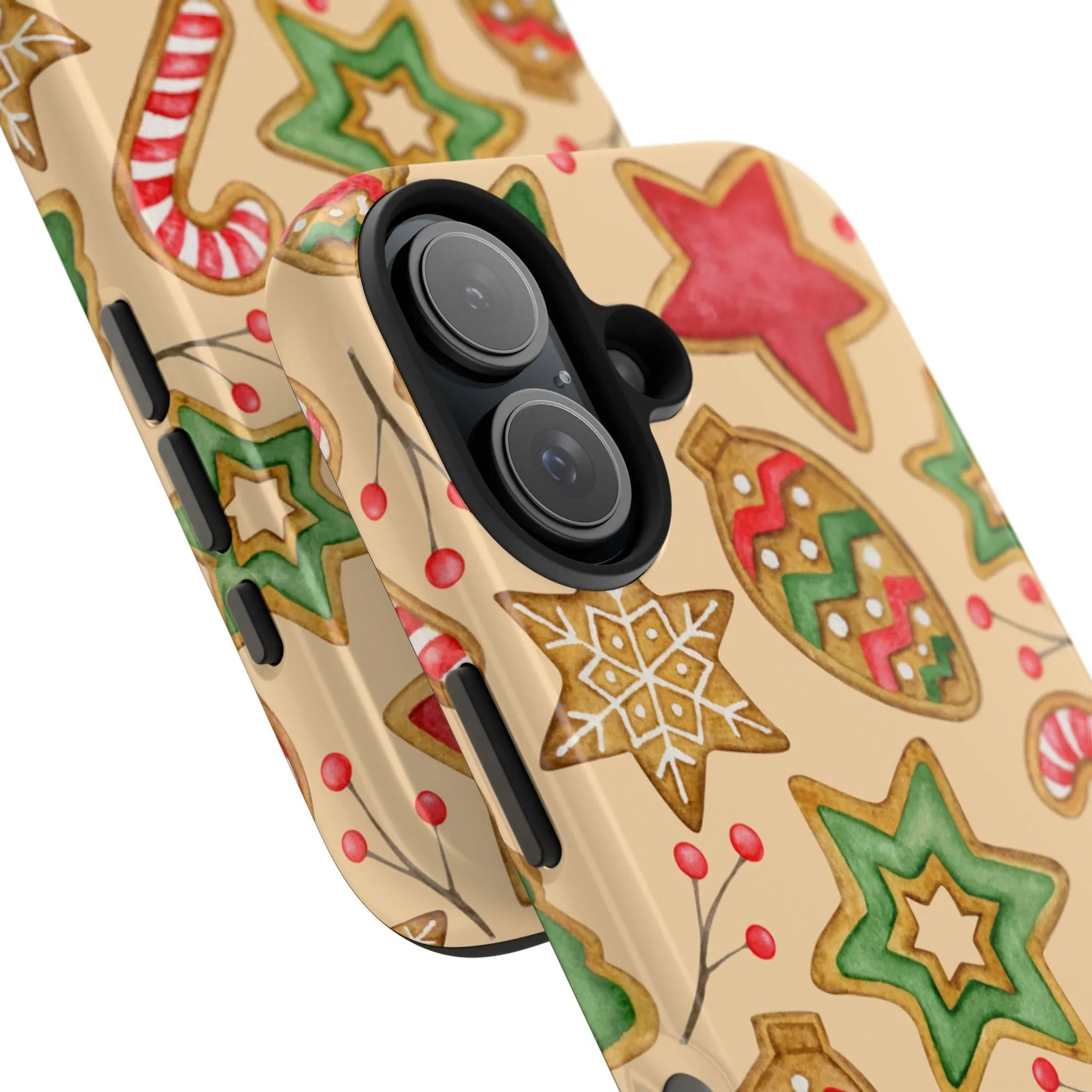 Xmas Holiday Cheer Phone Case (Apple & Android) - Pink Sweetheart