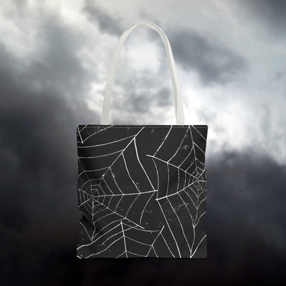 Spun Spider Web Tote Bag