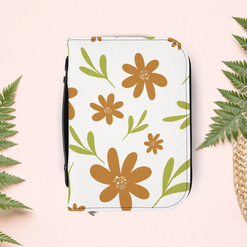 Beautiful Brown Flower Book Cover - Pink Sweetheart