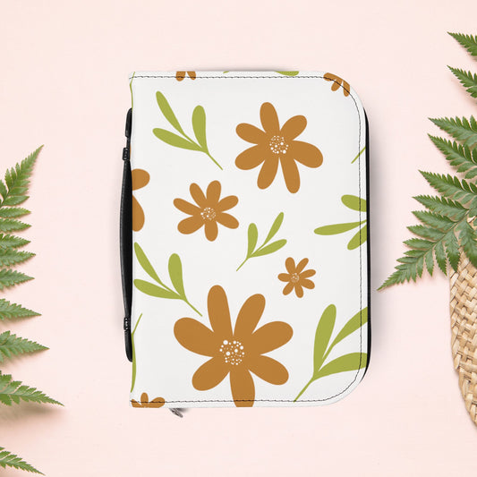Beautiful Brown Flower Book Cover