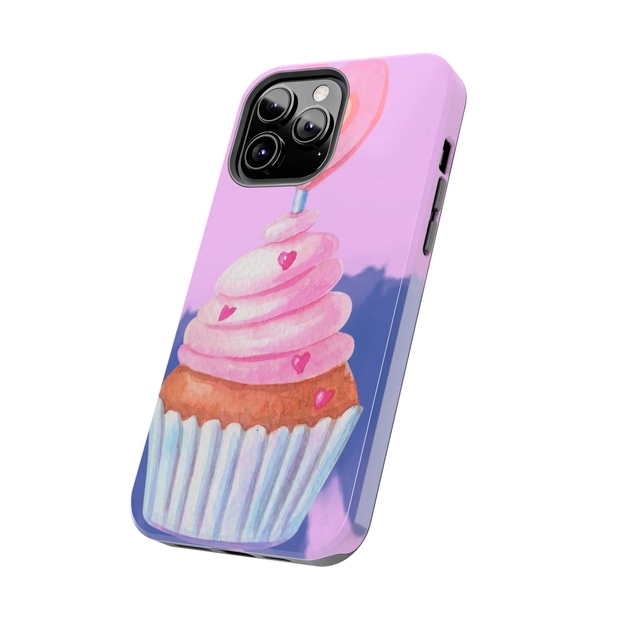 Cutie Cupcake Phone Case (Apple & Android) - Pink Sweetheart