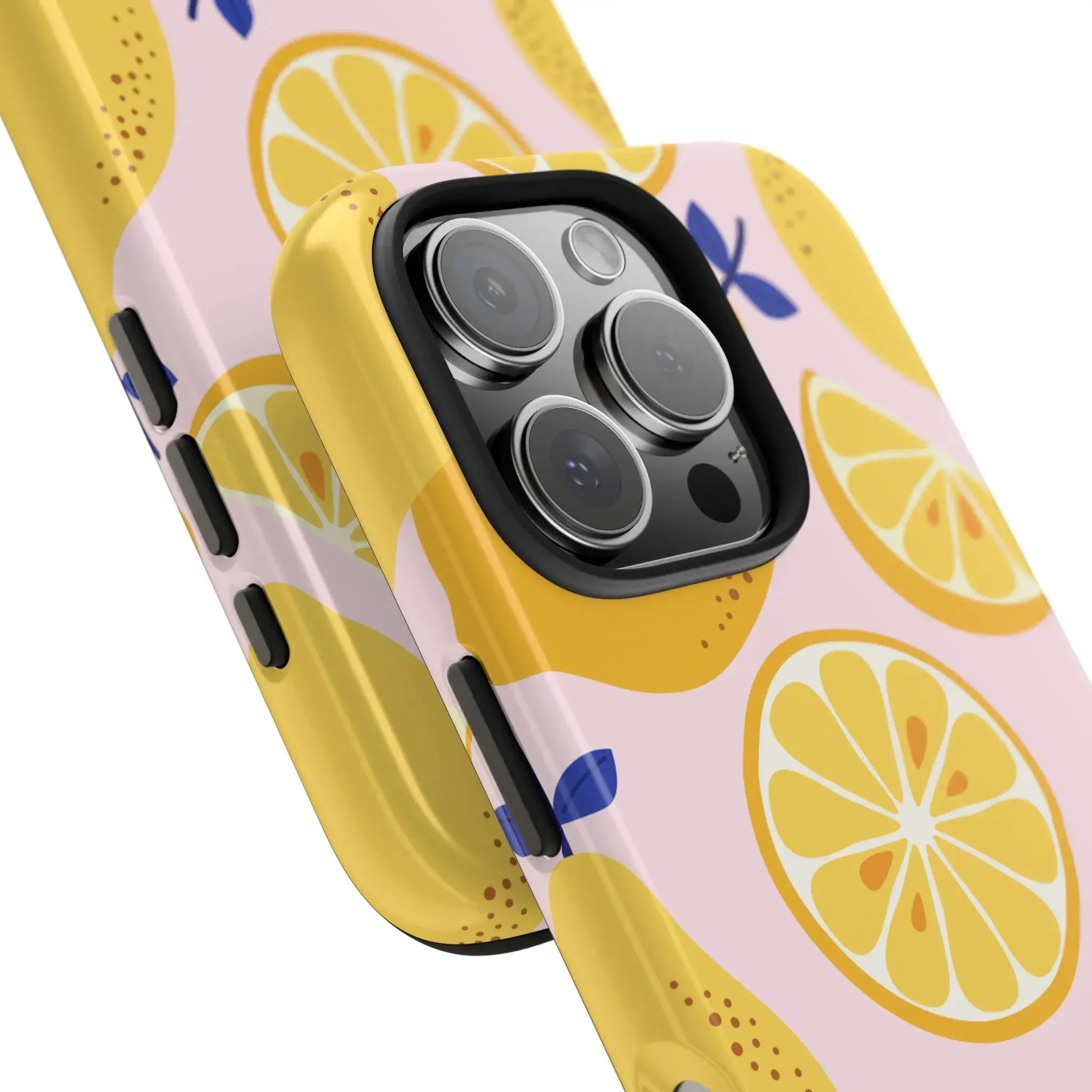 Sour Lemon Drop Phone Case (Apple & Android) - Pink Sweetheart