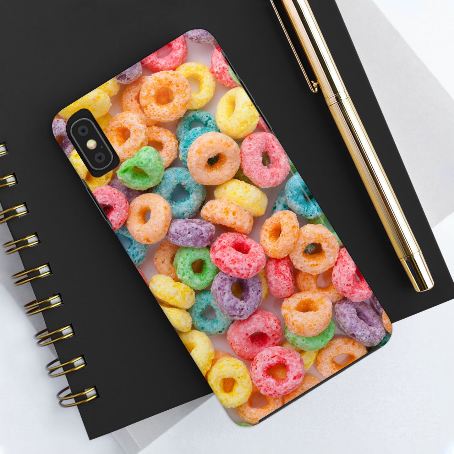 Morning Cereal Loops Phone Case