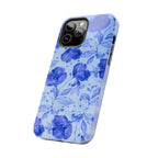 Blue Floral Pattern Phone Case (Apple & Android)