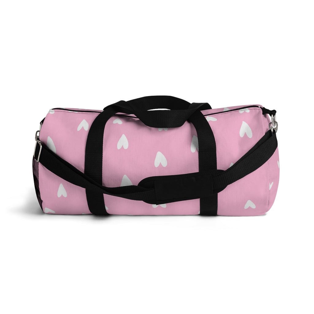 Full of Hearts Pink Duffel Bag