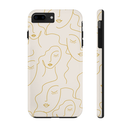 Minimalist Woman Phone Case