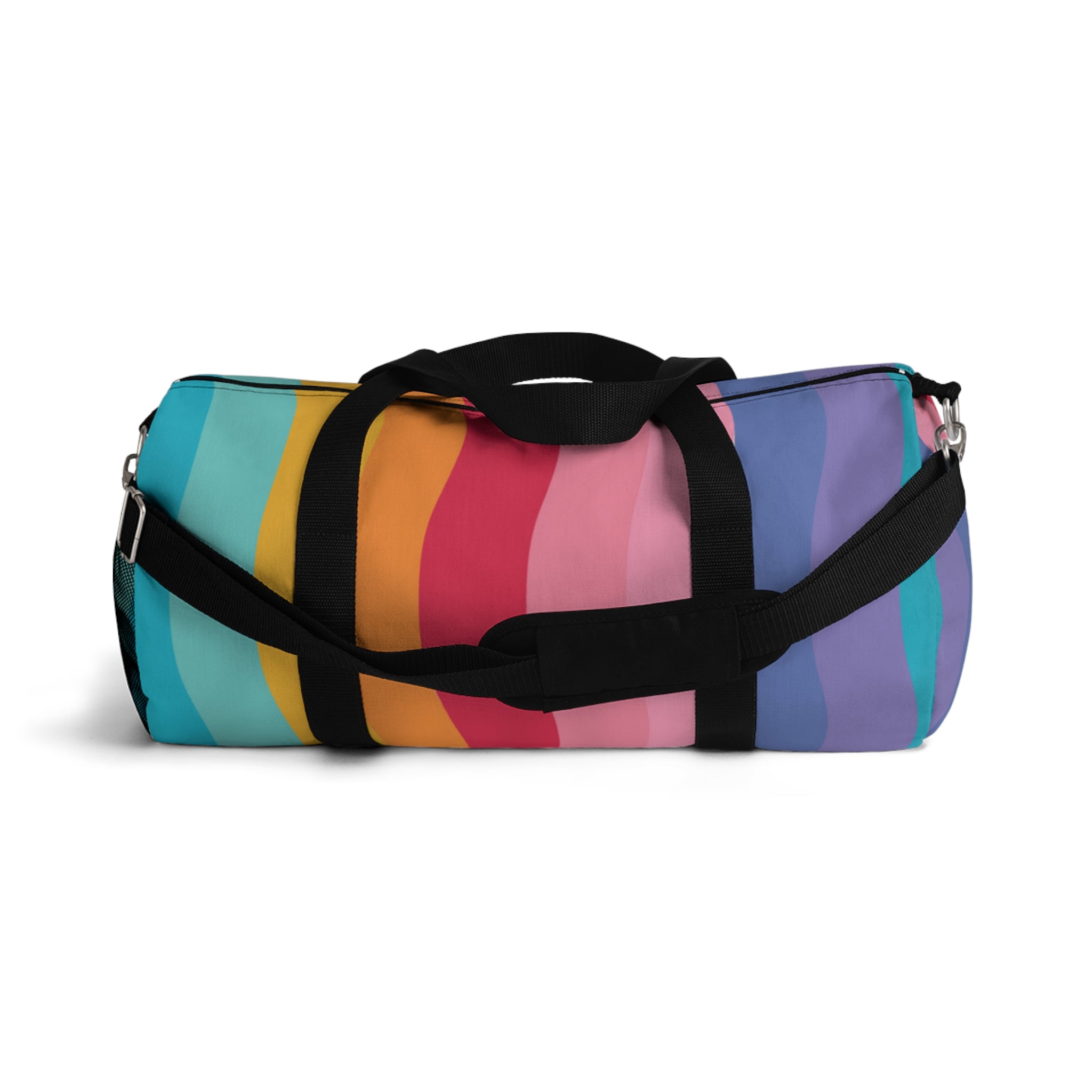 Rainbow Waves Duffel Bag