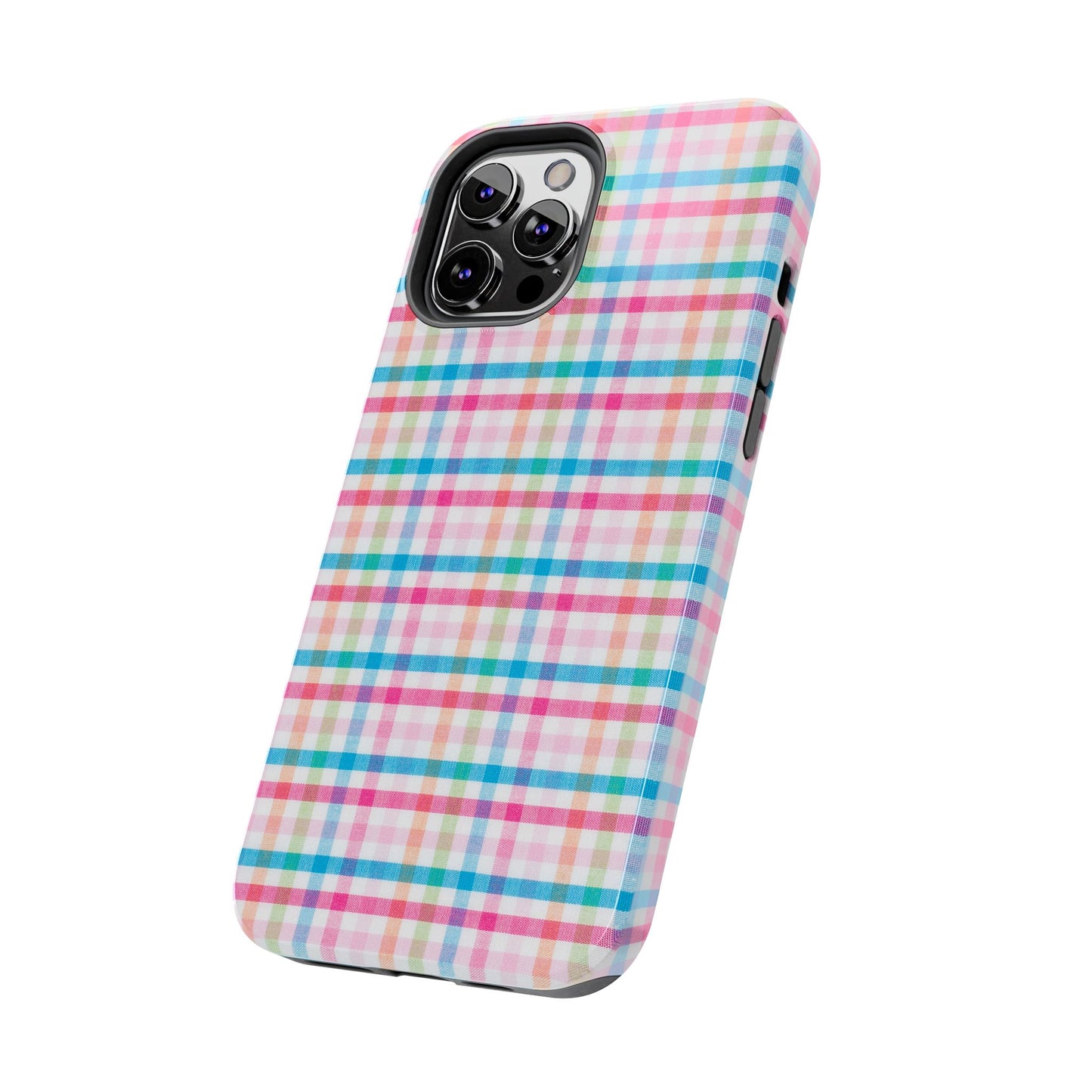 Checked Pattern Phone Case