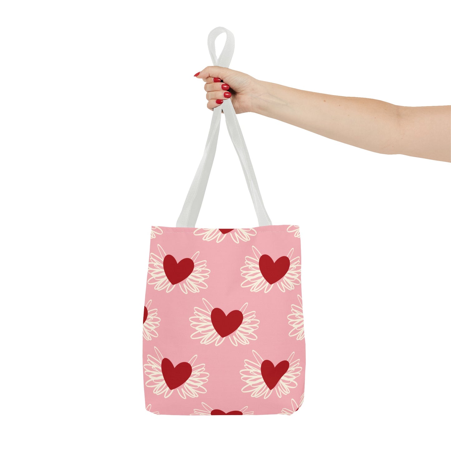 Valentine Hearts Tote Bag