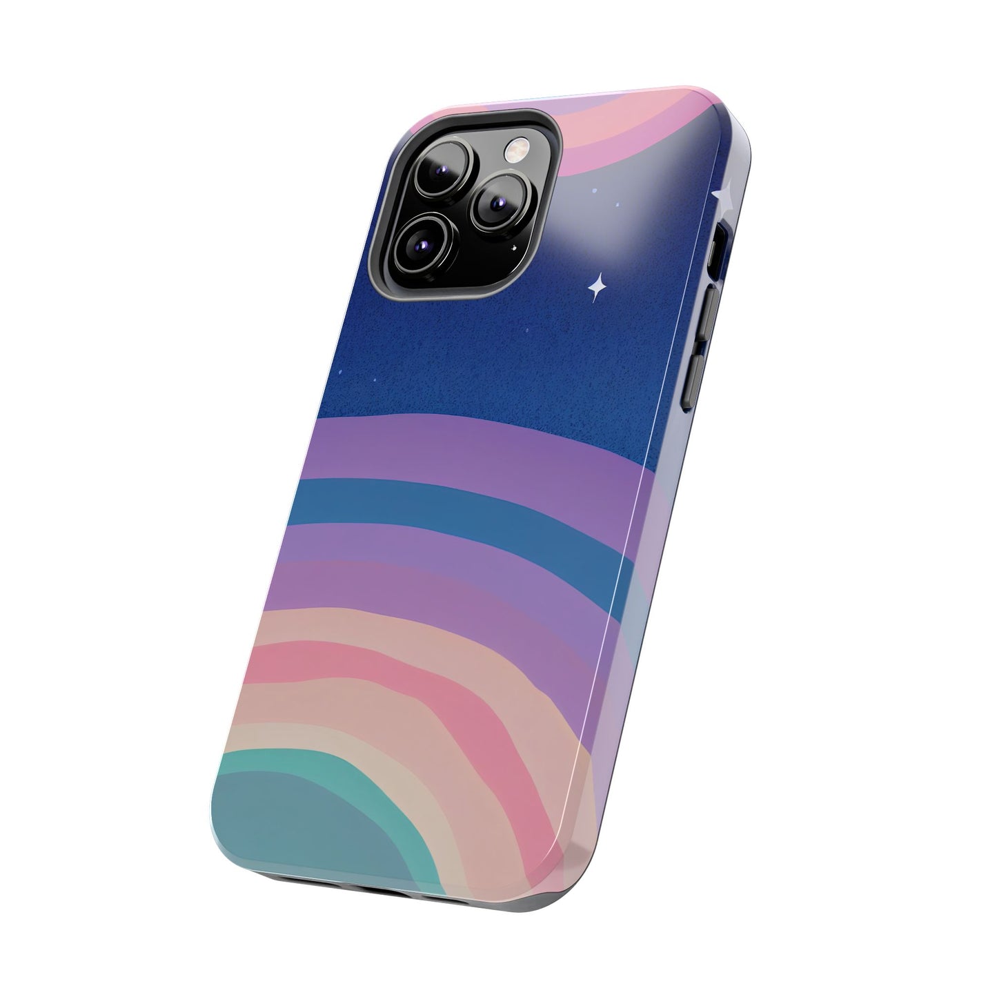 Midnight Rainbows Phone Case