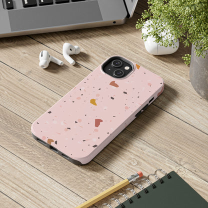 Pink Terrazzo Phone Case