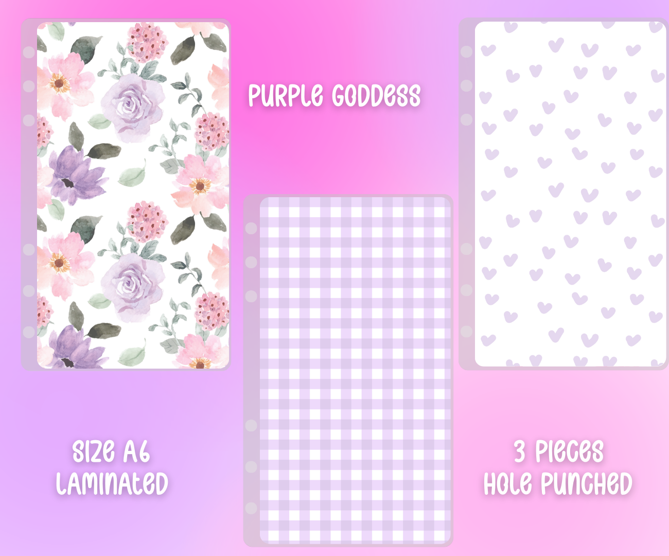 Matte Vellum Cash Envelope Set A6 - 3pcs