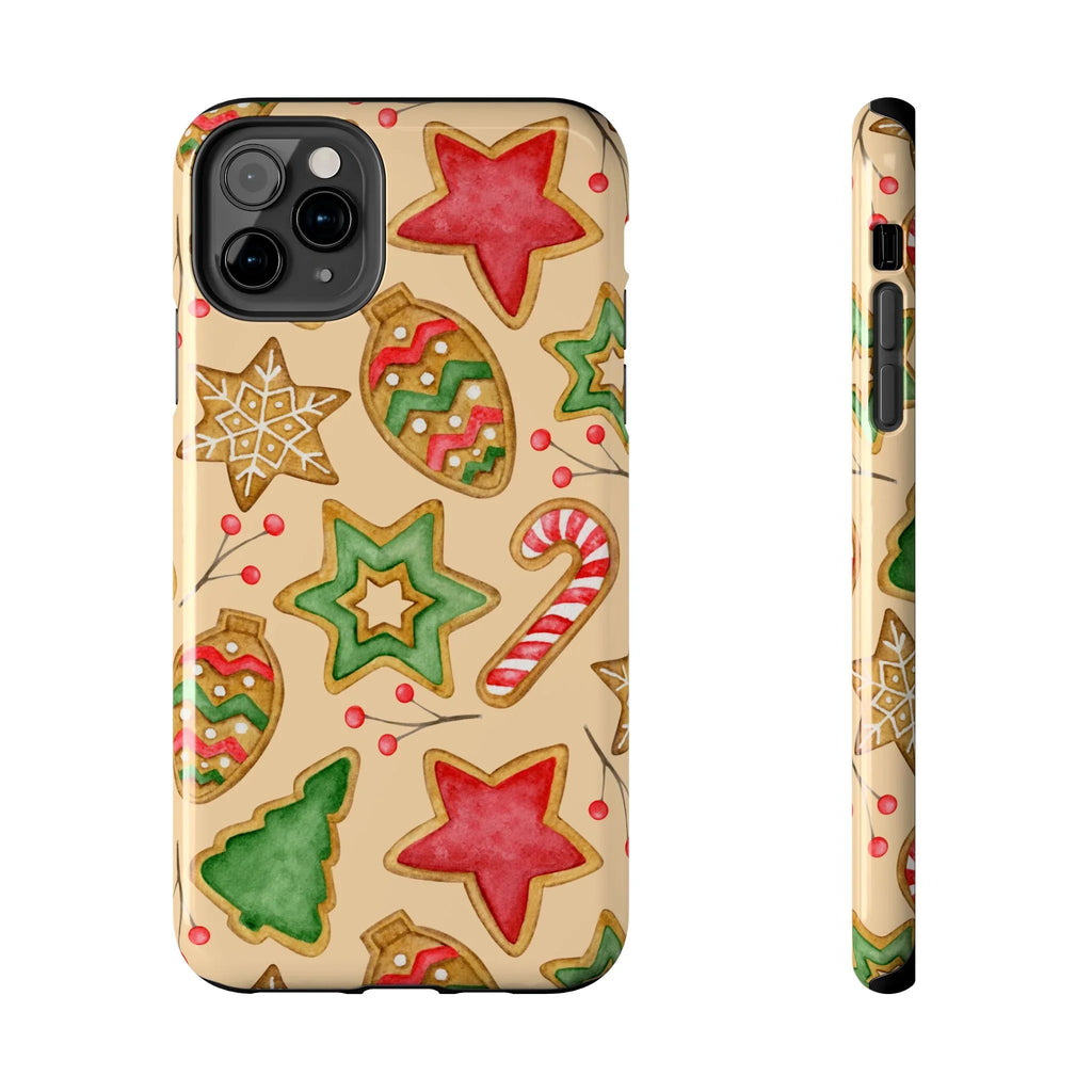Xmas Holiday Cheer Phone Case (Apple & Android) - Pink Sweetheart