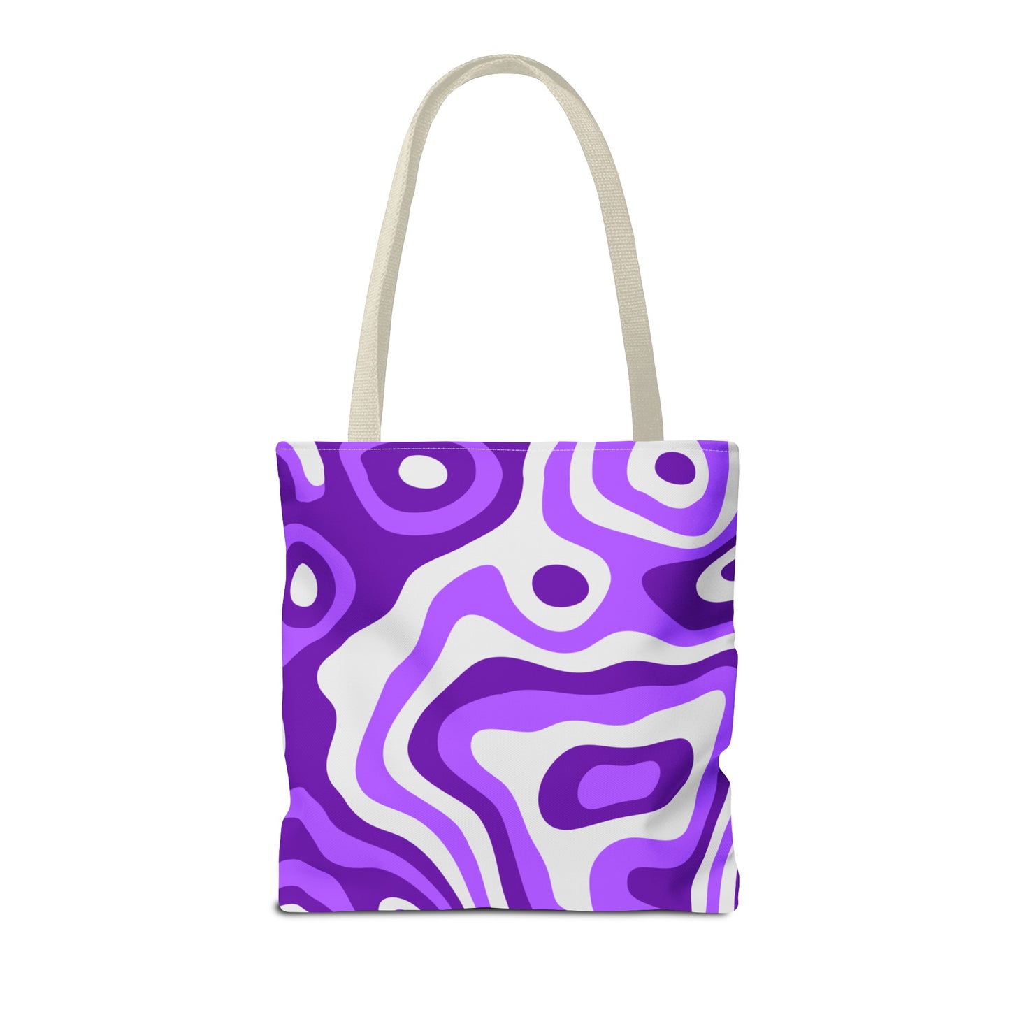 Groovy Purple Lava Tote Bag