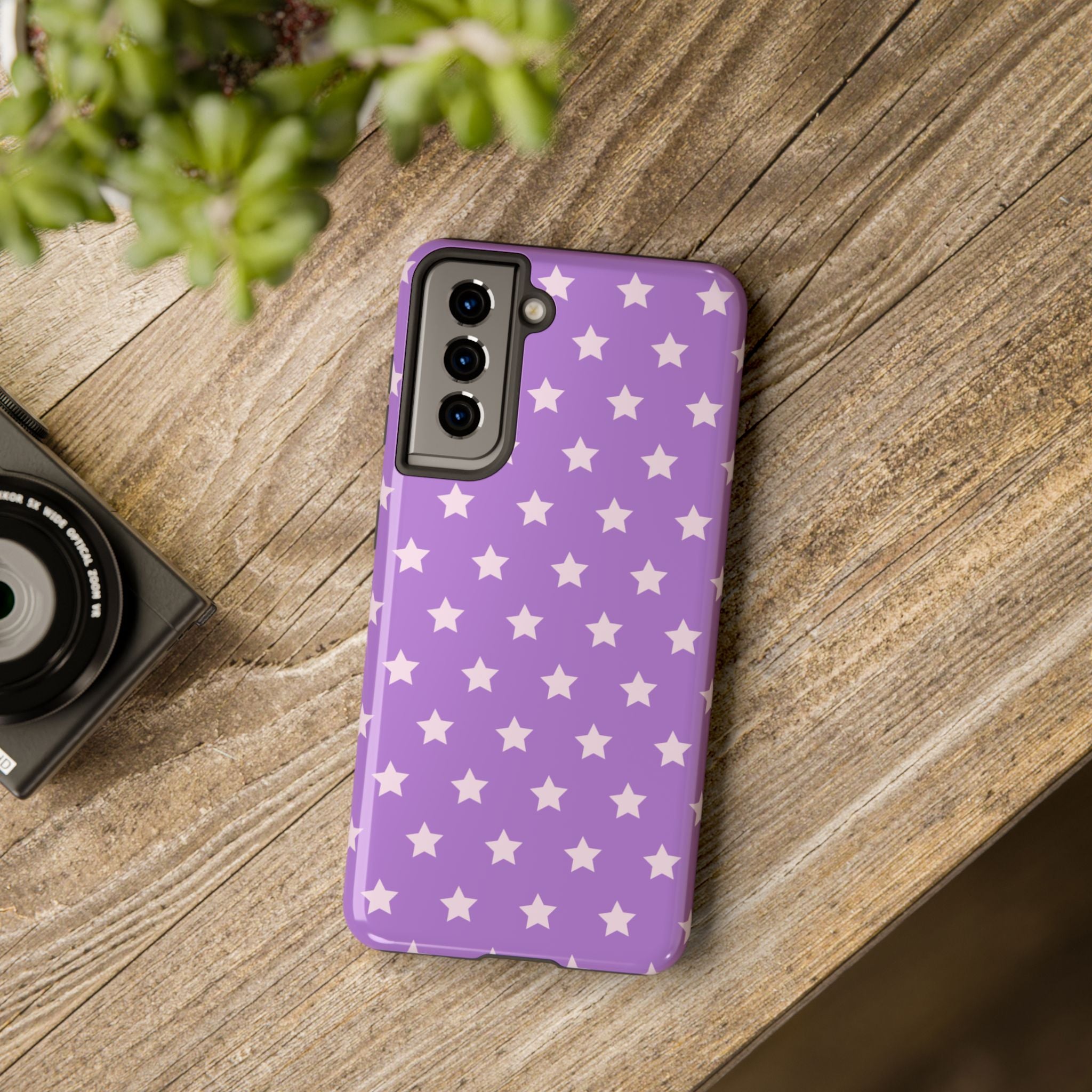 Purple Star Power Phone Case (Apple & Android)