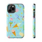 Ice Cream Festival Phone Case (Apple & Android) - Pink Sweetheart