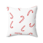Mini Peppermint Candy CanesSquare Pillow