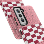 Geometric Kimono Tough Phone Case (Apple & Android) - Pink Sweetheart