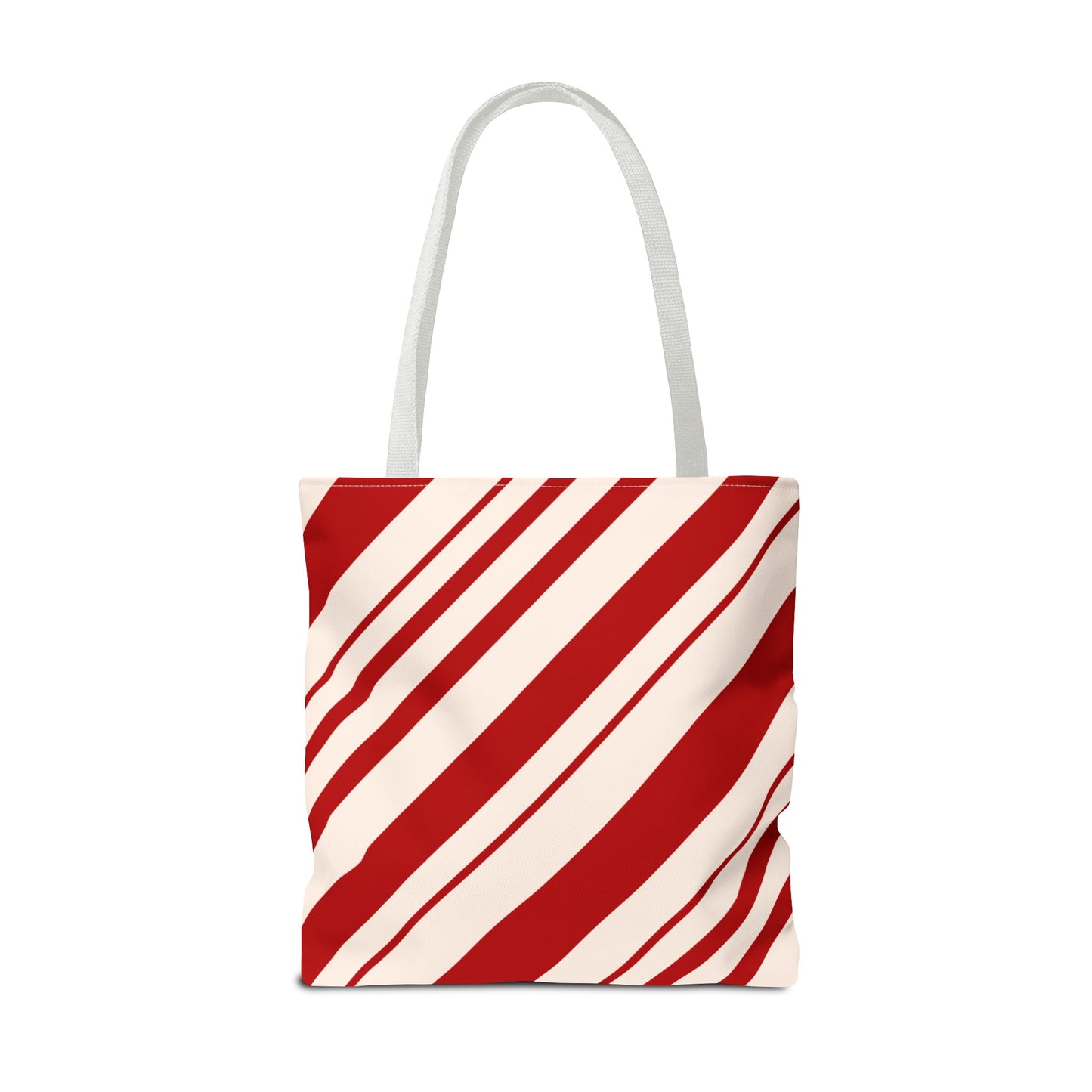 Peppermint Candy Cane Tote Bag