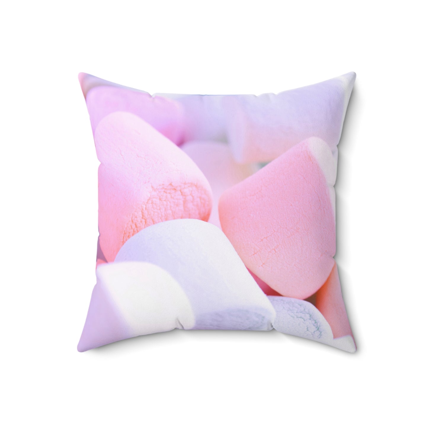 Pastel Marshmallow Square Pillow