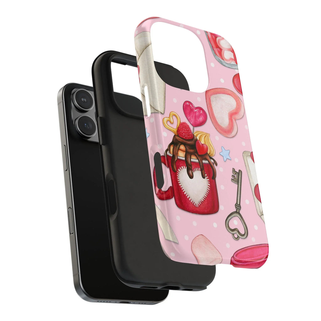 Goodies for My Sweetheart Phone Case (Apple & Android) - Pink Sweetheart