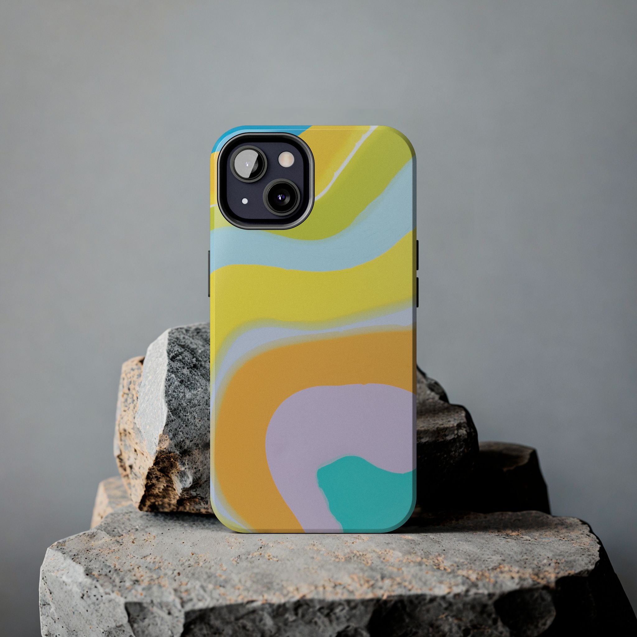 Colorful Pastel Marble Pattern Phone Case (Apple & Android)