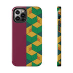 Brotherly Split Kimono Tough Phone Case (Apple & Android) - Pink Sweetheart