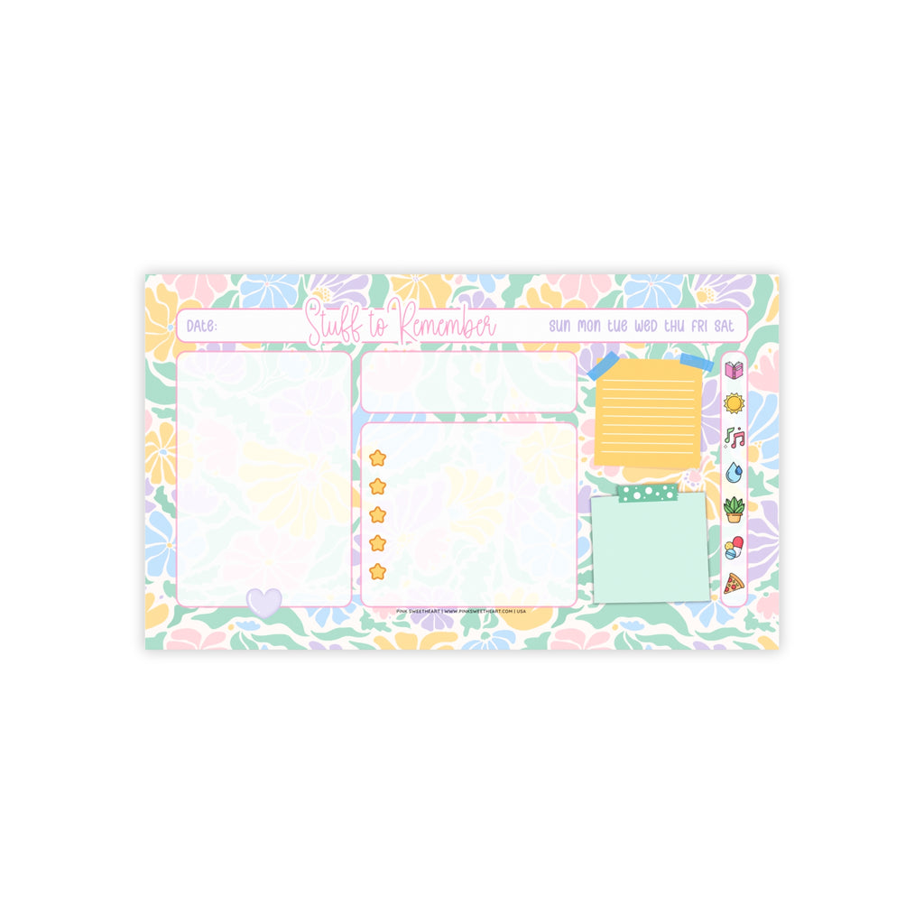 Fleur de Matisse Sticky Note Pad