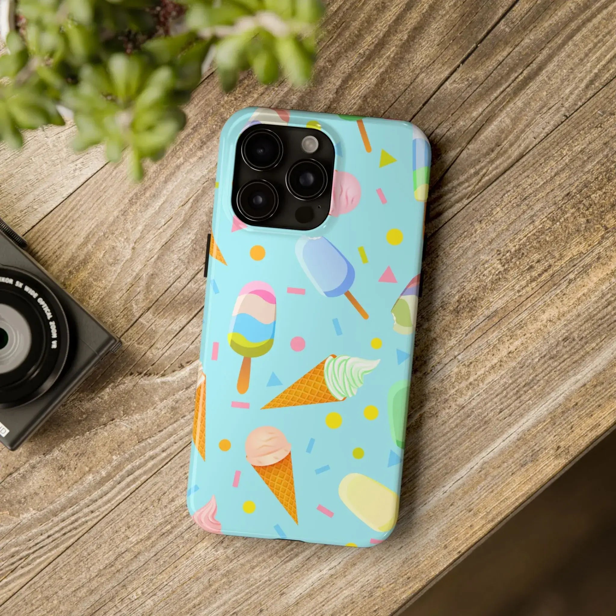 Ice Cream Festival Phone Case (Apple & Android) - Pink Sweetheart