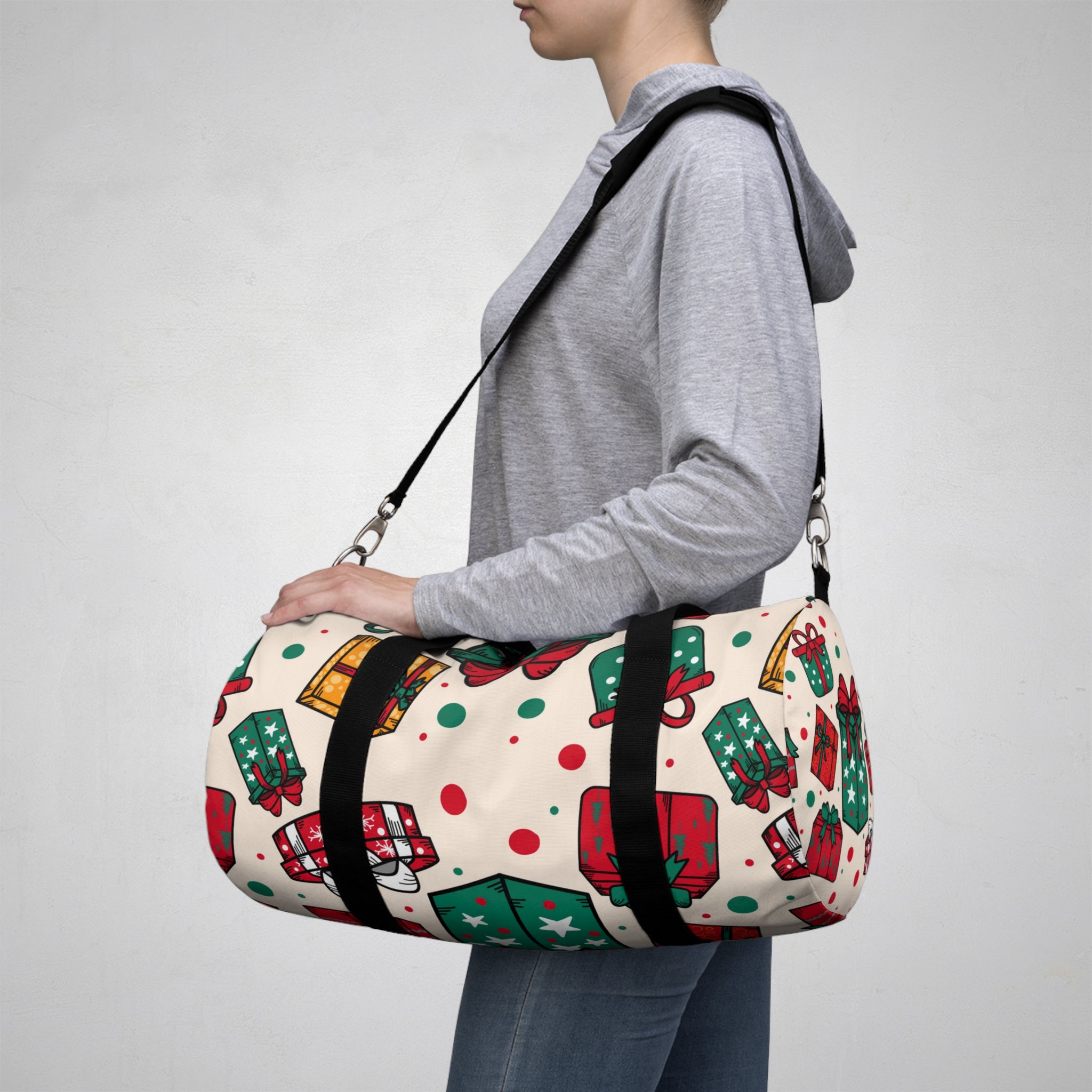Wrapped Xmas Presents Duffel Bag