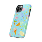 Ice Cream Festival Phone Case (Apple & Android) - Pink Sweetheart