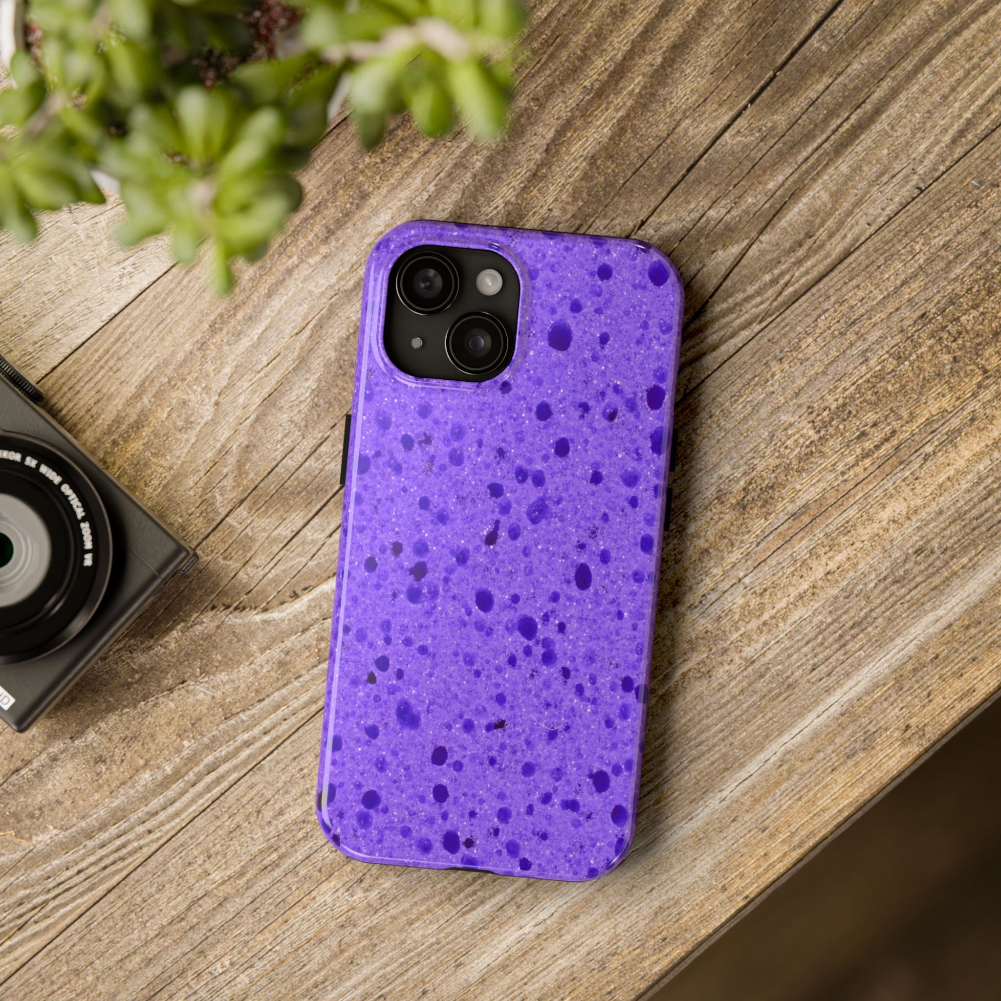 Purple Sponge Phone Case (Apple & Android)