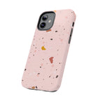 Pink Terrazzo Phone Case (Apple & Android) - Pink Sweetheart