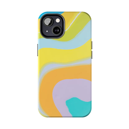 Colorful Pastel Marble Pattern Phone Case