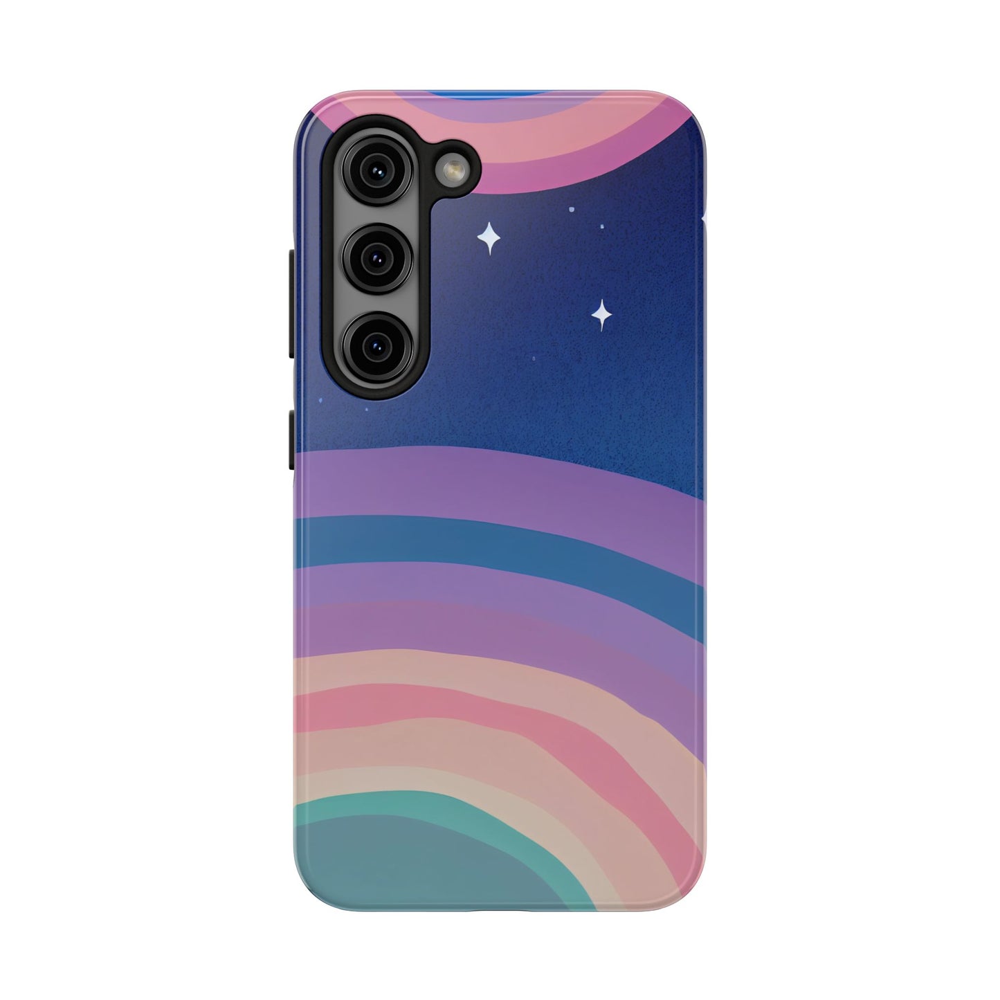 Midnight Rainbows Phone Case