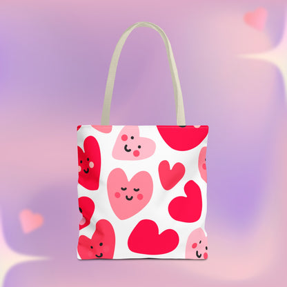 Happy Little Hearts Tote Bag