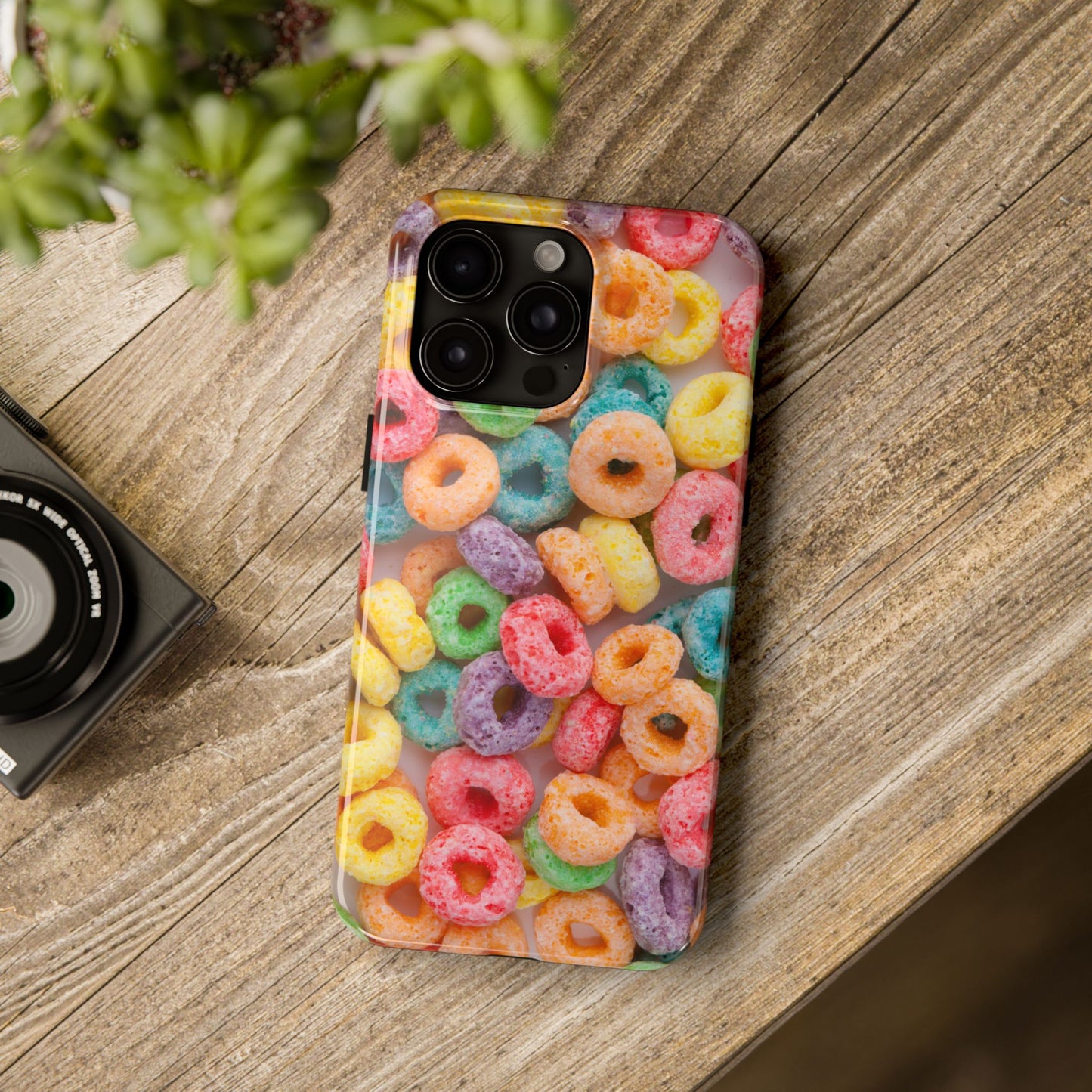 Morning Cereal Loops Phone Case