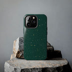 Emerald Gold Flecked Phone Case (Apple & Android)