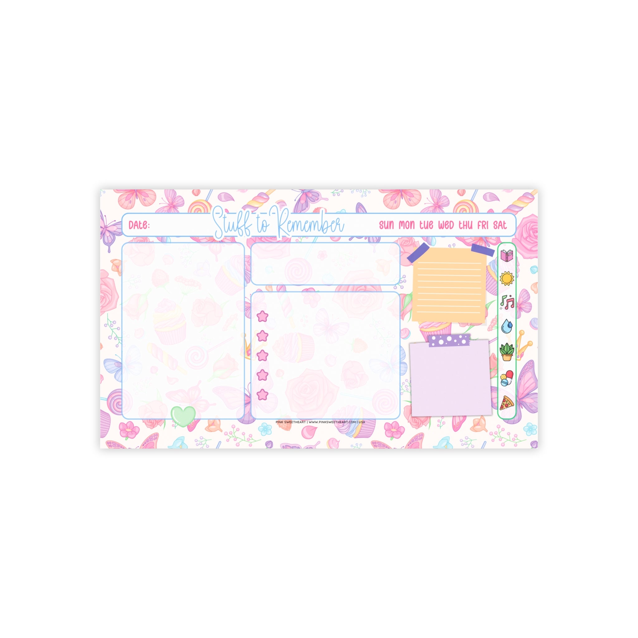 Sweet Dreams Sticky Note Pad