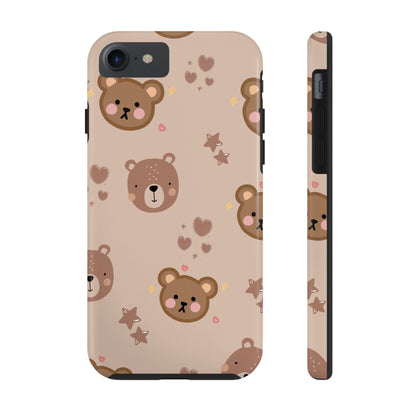 Boho Brown Bear Phone Case