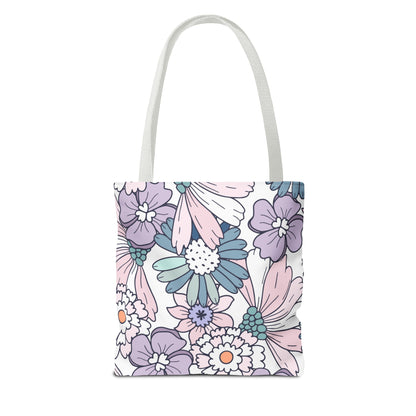 Vintage Floral Bloom Tote Bag